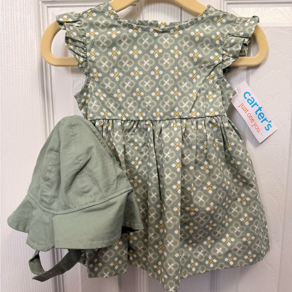 Carter's Olive Green Baby Outfit